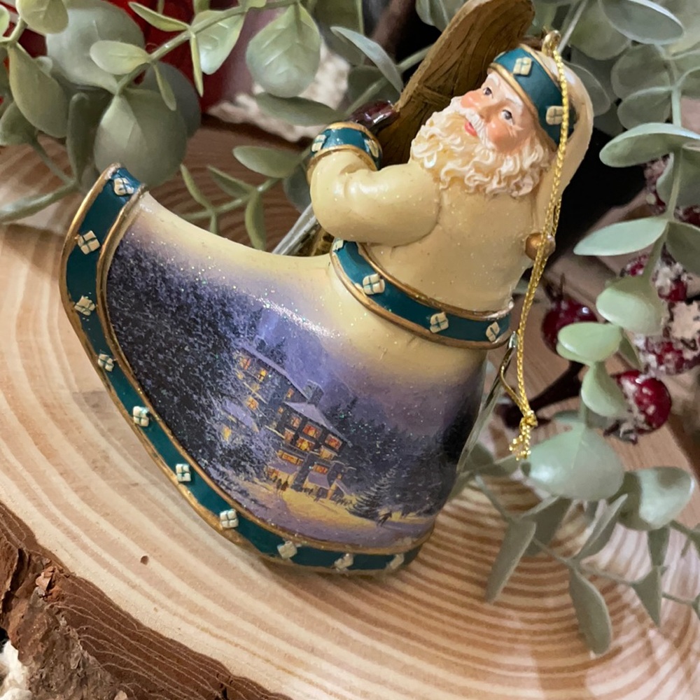 Bradford Exchange Thomas Kincade Heirloom Ornament
